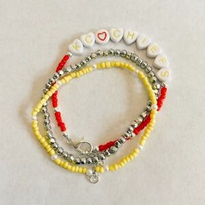 Kansas City Chiefs Bracelet Set